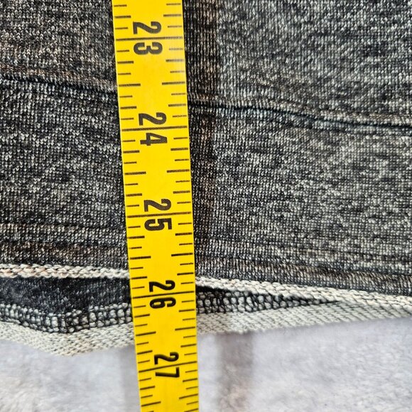 Rock & Republic Gray Sweatshirt With Zipper Sleeve Detail Womens XL Cotton Blend - Picture 8 of 12